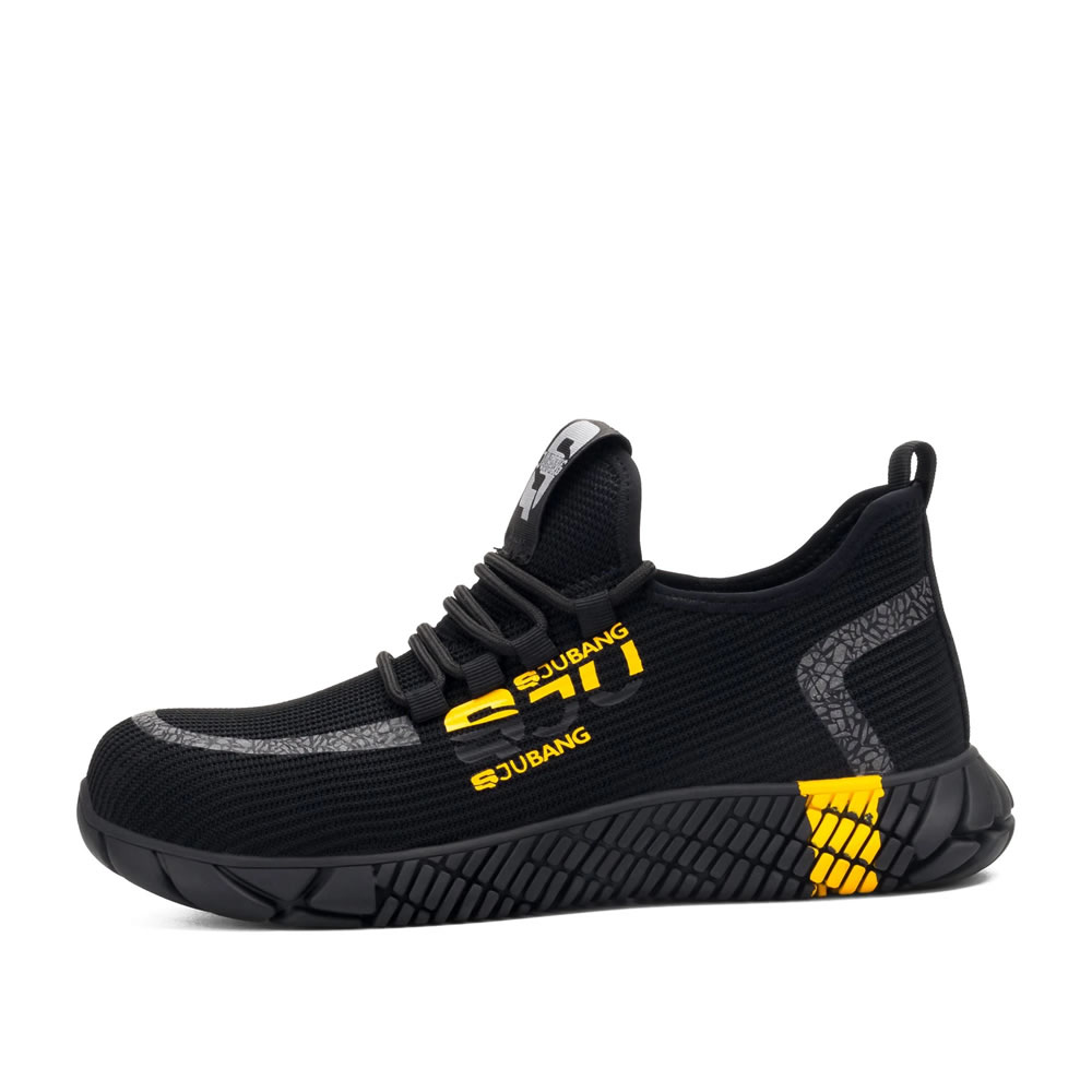 Indestructible S Series Black Yellow Men Shoes